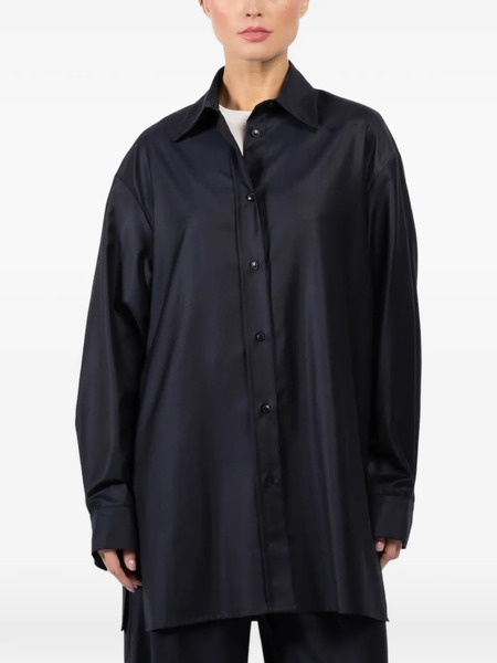  Dusan Buttoned Oversized Shirt - Black 