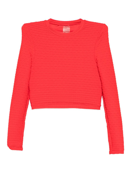  Duskii Long-sleeves Top - Red 