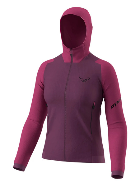  Dynafit Hooded Zip Jacket - Purple 