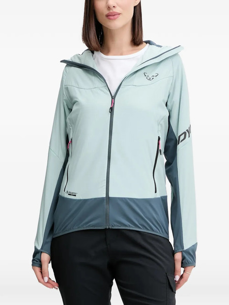  Dynafit Mezzalama Polartec® Alpha® Hooded Perforated Performance Jacket - Blue 