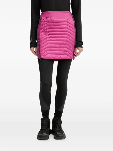  Dynafit Speed Insulation Quilted Mini Skirt - Pink 