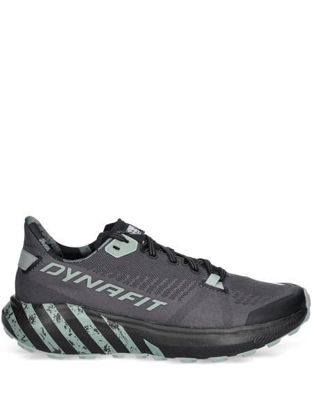 Dynafit Trail Graphic Logo Striped Sneakers - Grey 