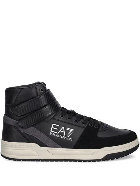  Ea7 Emporio Armani High-top Sneakers - Black 