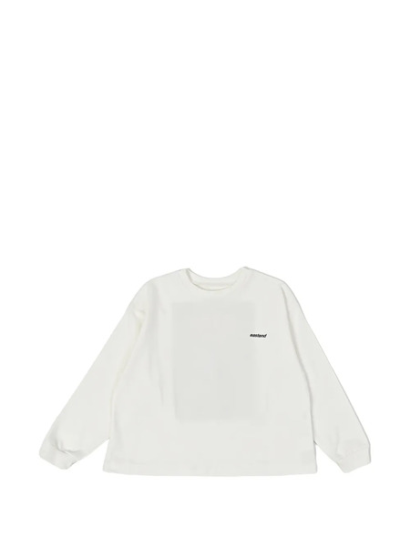  East End Highlanders Graphic Long-sleeved Sweatshirt - White 
