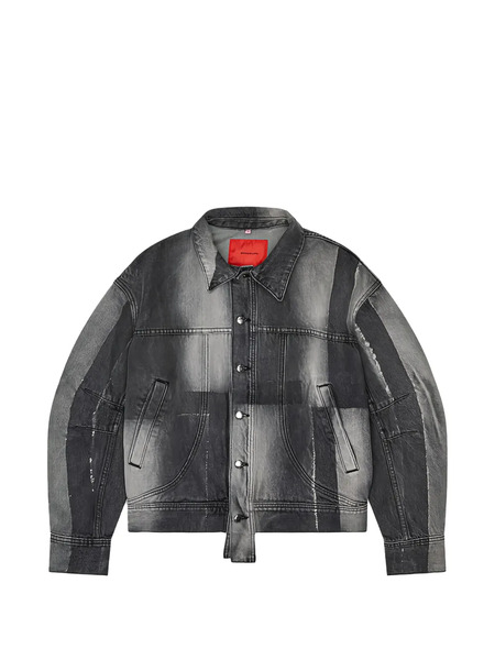  Eckhaus Latta Patchwork Jacket - Grey 