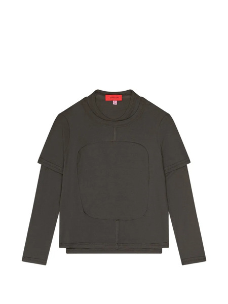  Eckhaus Latta Void Long-sleeve Sweater - Green 
