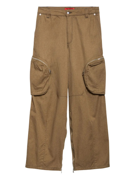  Eckhaus Latta Zip-pocket Cargo Trousers - Neutrals 