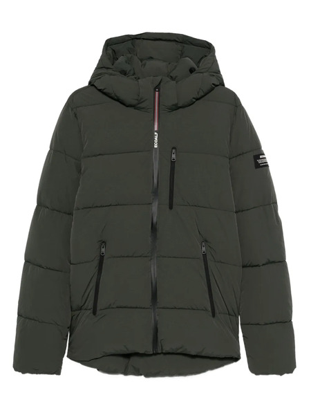  Ecoalf Hooded Puffer Jacket - Green 