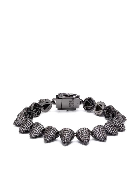  Eddie Borgo Cone Pavé Bracelet - Silver 