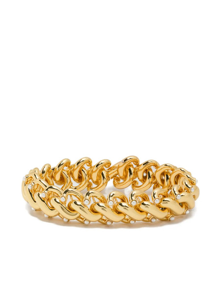  Eddie Borgo Estate S Curve Bracelet - Gold 