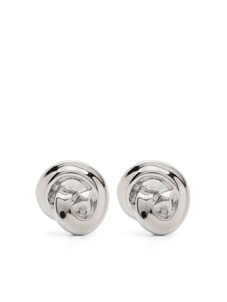  Eddie Borgo Knotted Earrings - Silver 