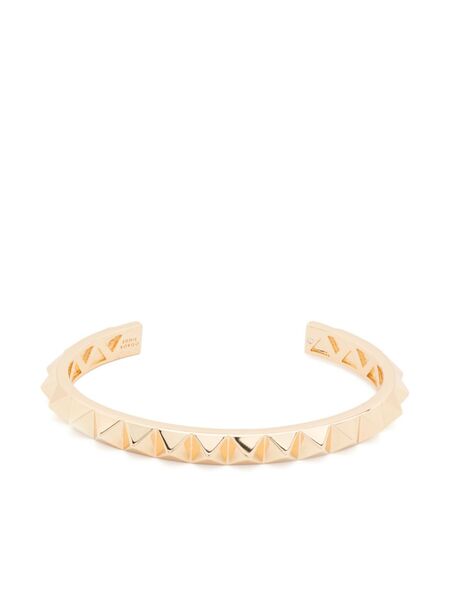  Eddie Borgo Large Pyramid Cuff - Gold 