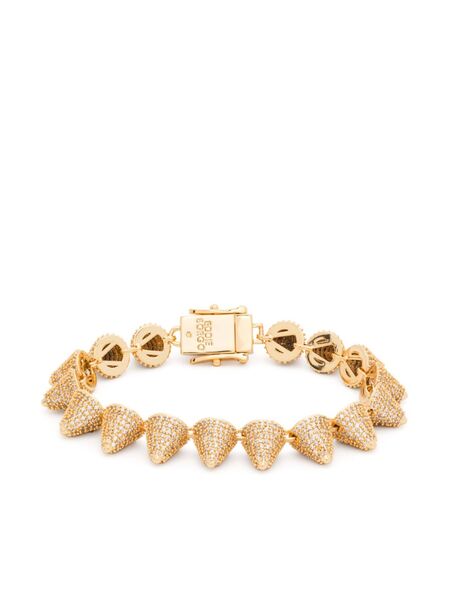  Eddie Borgo Pavé Cone Bracelet - Gold 