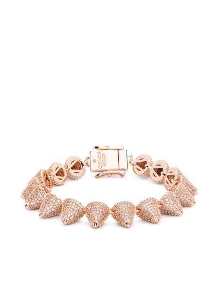  Eddie Borgo Pavé Cone Bracelet - Pink 