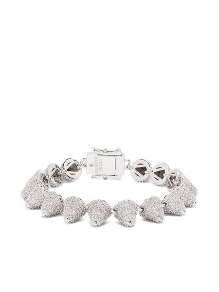  Eddie Borgo Pavé Cone Bracelet - Silver 