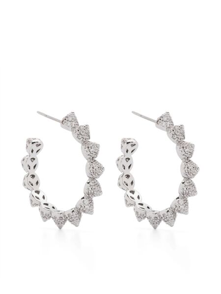  Eddie Borgo Pavé Cone Earrings - Silver 