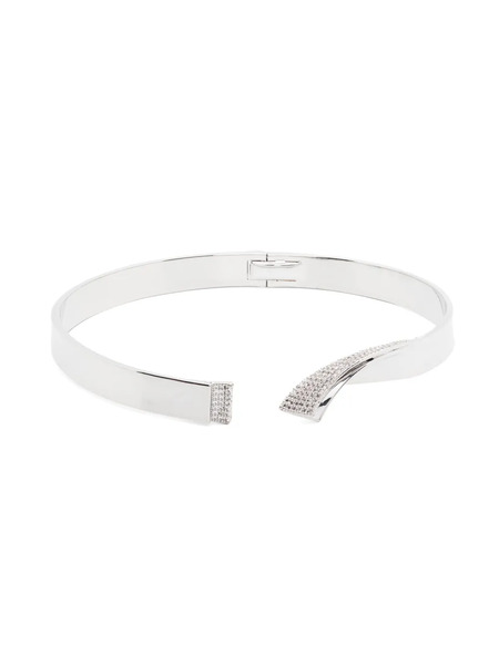  Eddie Borgo Pavé Folded Collar - Silver 