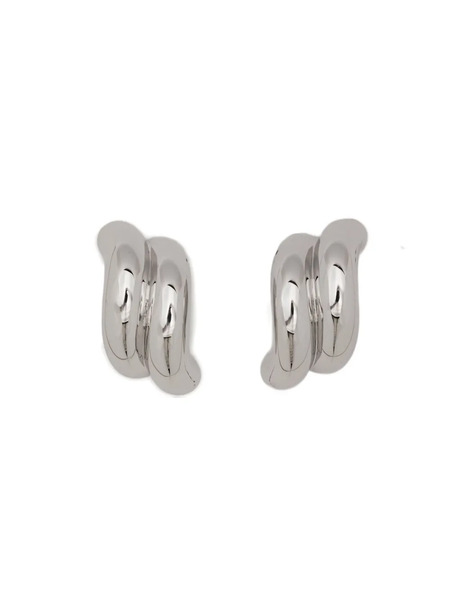  Eddie Borgo Rope Stud Earrings - Silver 