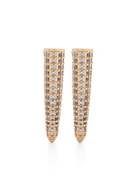  Eddie Borgo Small Pavé Spike Earrings - Gold 