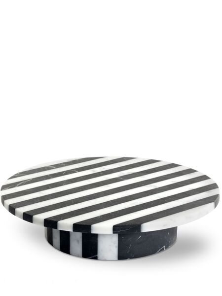  Editions Milano Alice Marble Cake Stand - Black 