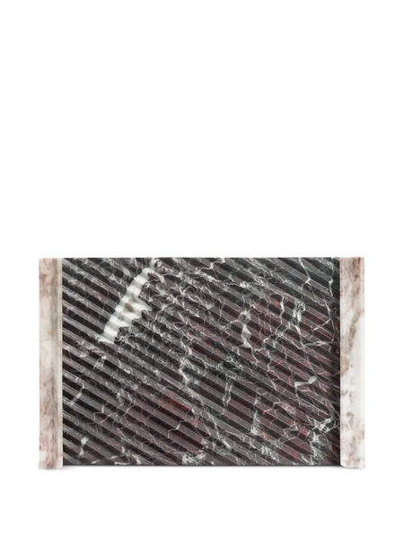  Editions Milano Small Versi Corrugated Tray - Red 