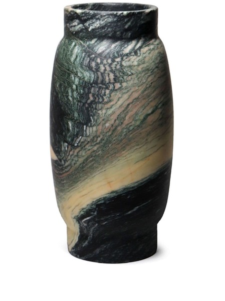  Editions Milano Stone Marble Vase - Green 