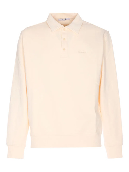  Edmmond Studios Embroidered Logo Polo Shirt - Neutrals 