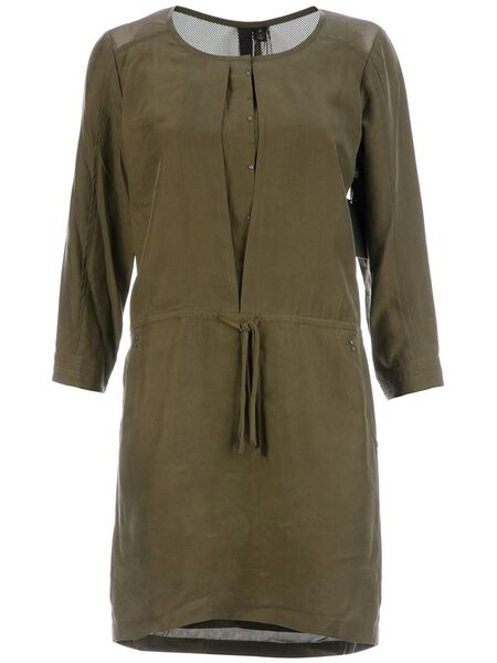  Edun Drawstring Dress - Green 
