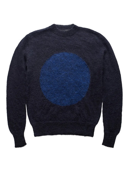  Edward Cuming Circle-print Sweater - Blue 