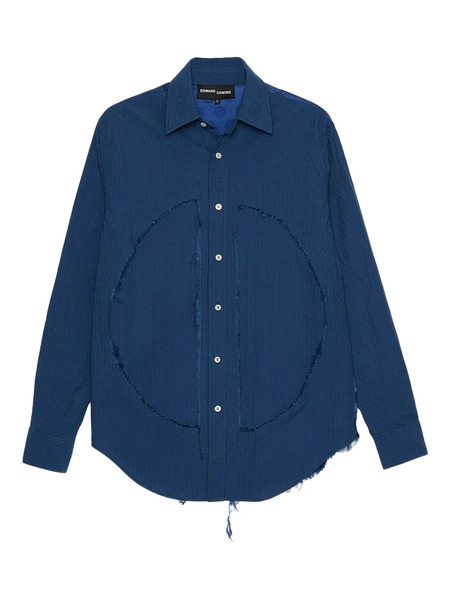 Edward Cuming Window Shirt - Blue 