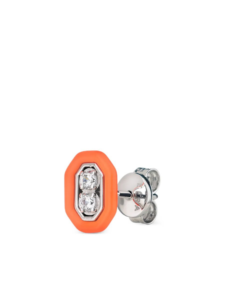  Eéra 18k White Gold Roma Diamond Single Earring - Silver 
