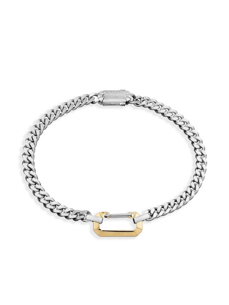  Eéra 18k Yellow Gold Engraved Bracelet - Silver 
