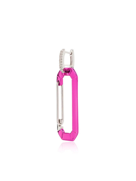  Eéra Large Chiara Diamond-embellished Earring - Pink 