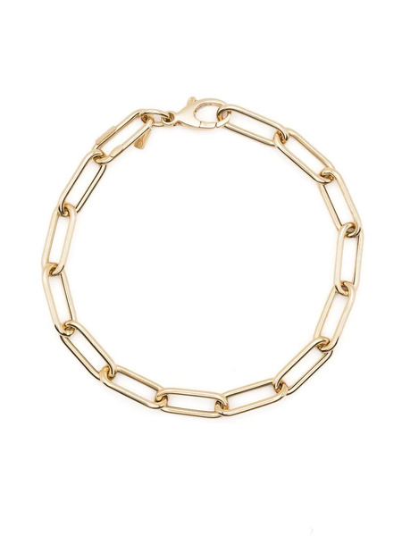  Ef Collection 14kt Yellow Gold Jumbo Lola Chain Bracelet 