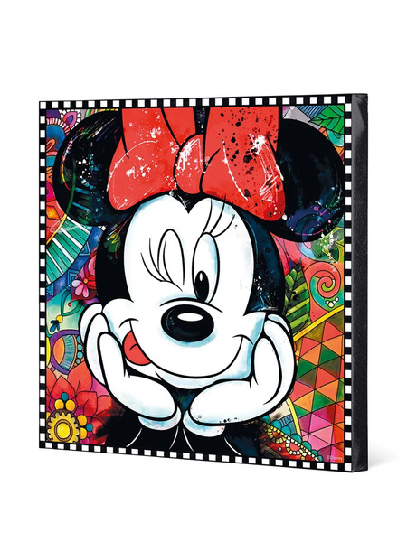  Egan Minnie Forever & Ever Painting (70cm X 70cm) - Red 