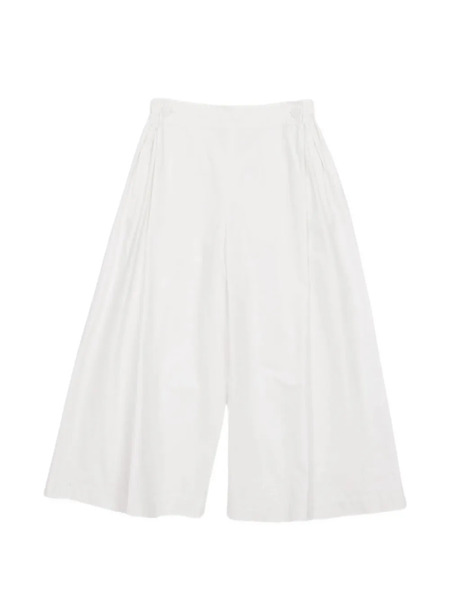  Egg Moby Cropped Trousers - White 