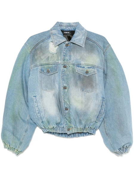  Egonlab. Denim Bomber Jacket - Blue 
