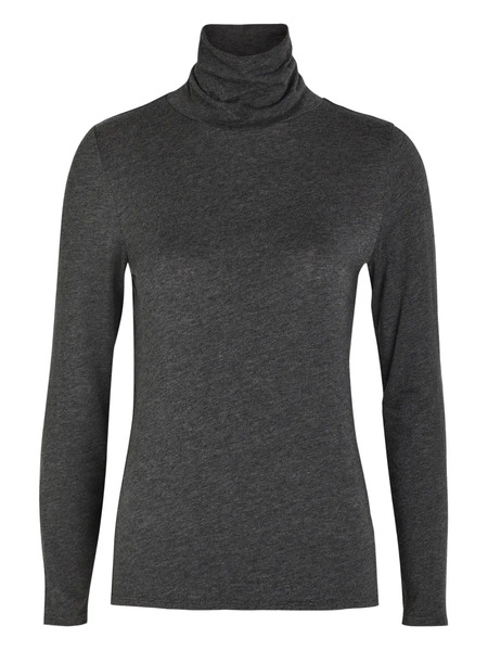  Eileen Fisher Roll-neck Top - Grey 