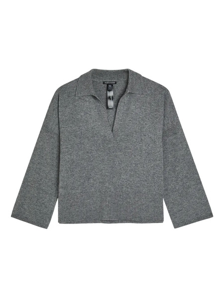  Eileen Fisher V-neck Sweater - Grey 