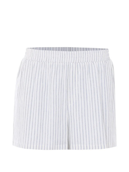  Ele Striped Shorts - White 
