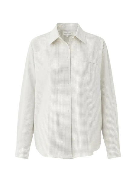  Eleh Check-pattern Shirt - Neutrals 