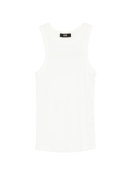  Eleh Fitted Tank Top - White 