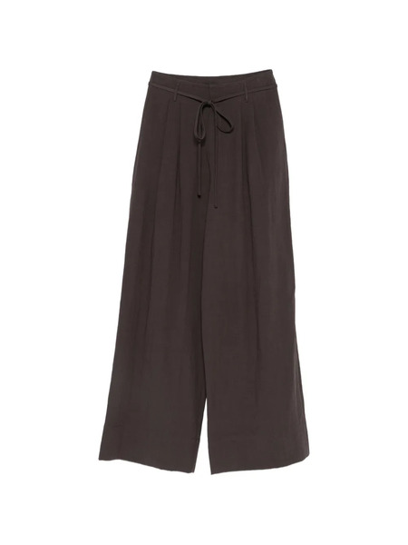  Eleh Malva Tie Waist Trousers - Brown 