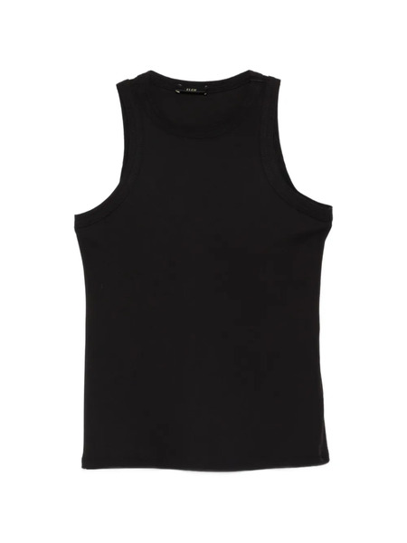  Eleh Round-neck Tank Top - Black 