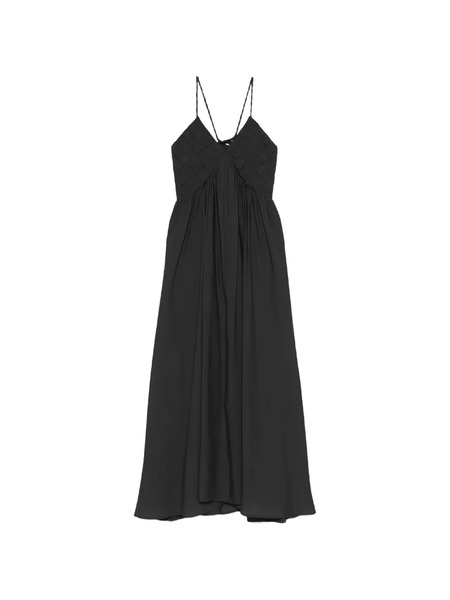  Eleh Spaghetti-strap Maxi Dress - Black 