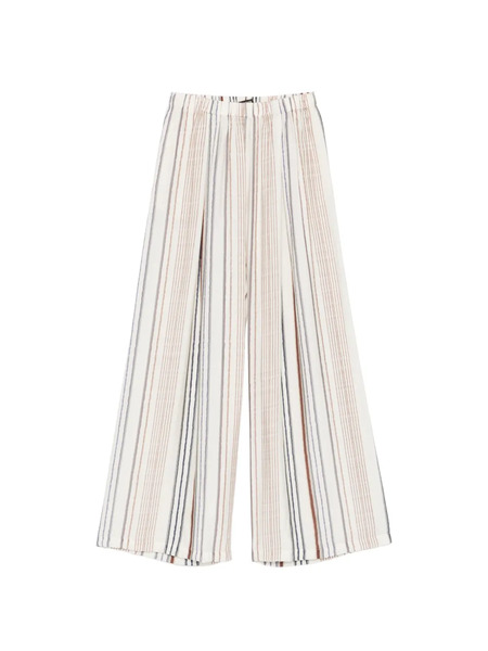  Eleh Striped-pattern Trousers - Neutrals 