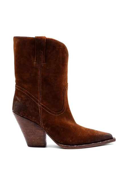  Elena Iachi Pointed-toe Boots - Brown 