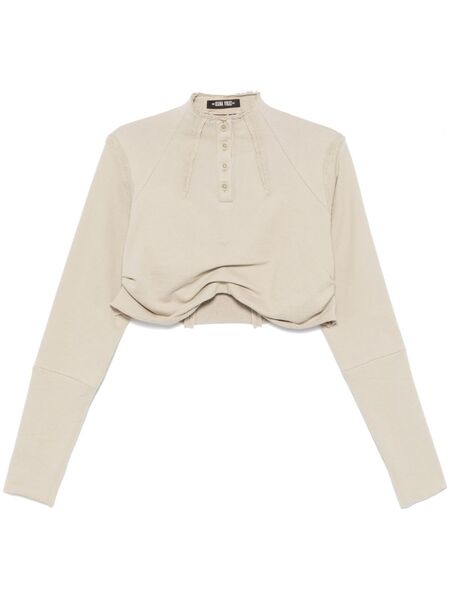  Elena Velez Amish Sweatshirt - Neutrals 