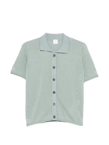  Eleventy Button-fastening Cardigan - Green 
