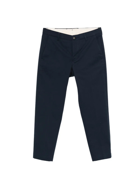  Eleventy Button-fastening Chinos Pants - Blue 